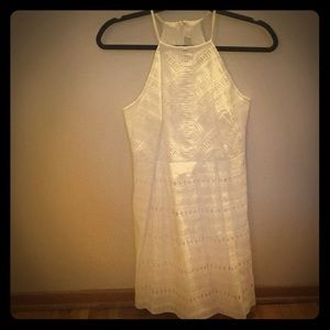 Loft white eyelet sundress